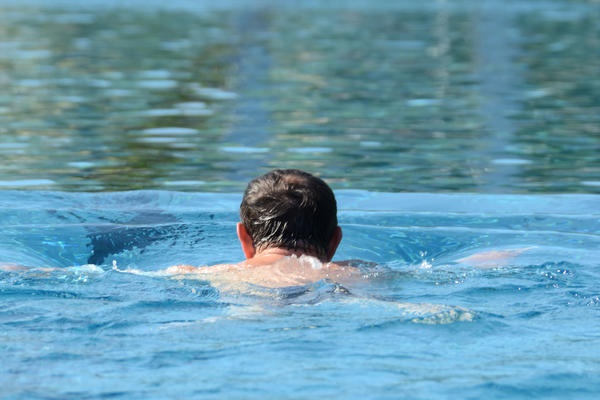 Bild vergrern: Sport und Freizeit - Senioren - Schwimmer